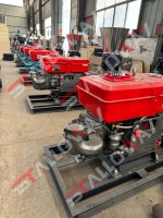 Machine à granulés de bois hydraulique pour tracteur avec moteur et pompe - Production de 600 kg/h, adaptée aux équipements agricoles intensifs