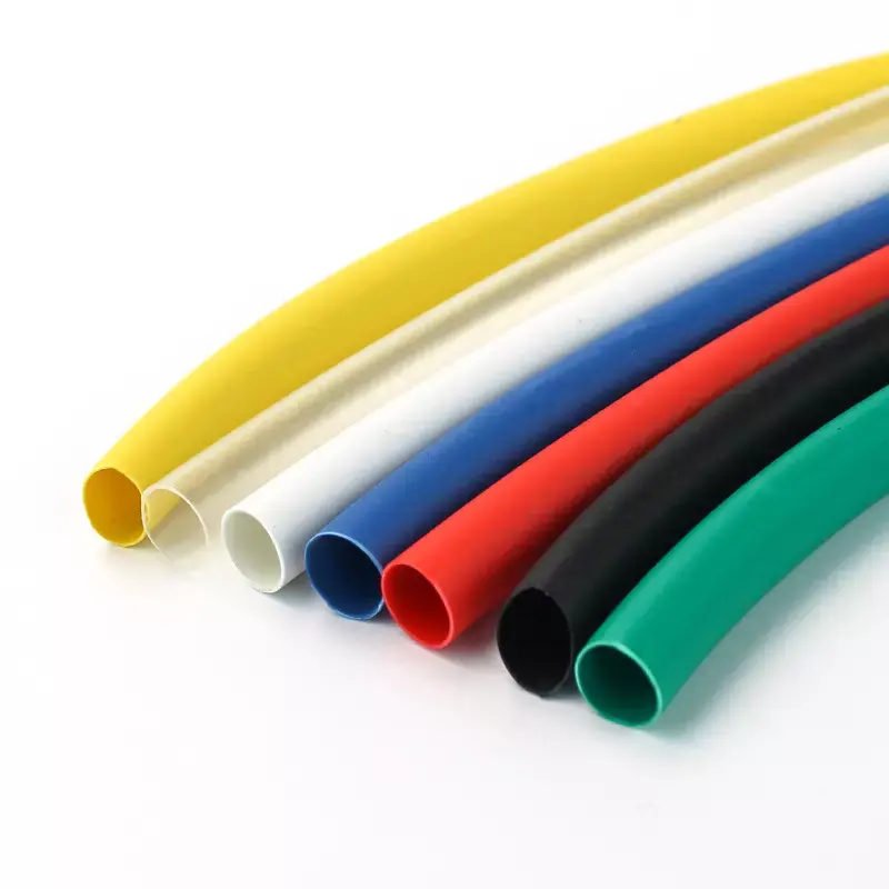 Hochwertige bunte kunden spezifische Durchmesser 1mm-150mm PE-Schrumpf schlauch Wärme schrumpf schläuche Schrumpf schlauch