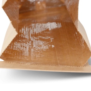 Sacs à fond plat avec fermeture à clip Xs, fenêtre PLA, 7,5x4,5x24 cm, sacs à collation scellés en kraft pour produits ménagers - Product Image 3