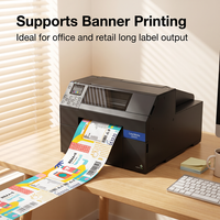 Impresora de Etiquetas de Inyección de Tinta a Todo Color de Formato Ancho con Corte Automático E-pson CW-C6530A CW-C6500P de 8 Pulgadas y 1200 DPI, Impresora Industrial a Color