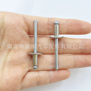 Rivets aveugles en acier inoxydable Shuangxuan 4,8 mm 10 mm 13,8 mm à tête ronde de type ouvert pour fixation automobile - Product Image 3