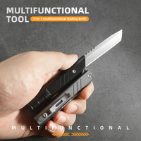 Outils d'extérieur multifonctionnels Couteau de poche pliant en acier inoxydable pour le camping