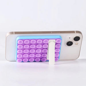 Support de téléphone mural magnétique mains libres en silicone avec ventouse pour vidéo <span class=keywords><strong>TikTok</strong></span> et selfie - Product Image 3