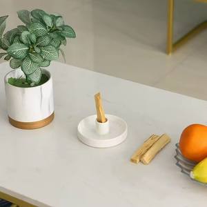 Porte-encens personnalisé nouvelle bougie décoration céramique Palo Santo pour la décoration de la maison Logo personnalisé brûleur d'encens - Product Image 3