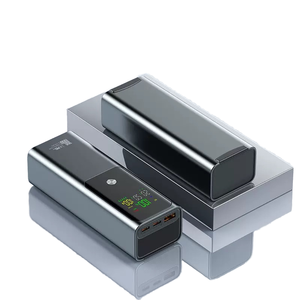 <span class=keywords><strong>Batterie</strong></span> <span class=keywords><strong>Externe</strong></span> Power Bank Haute Capacité 20000mAh Charge Rapide Chargeur Portable <span class=keywords><strong>pour</strong></span> Ordinateur Portable <span class=keywords><strong>iPhone</strong></span> Xiaomi - Sortie PD100W 65W PVC - Product Image 1