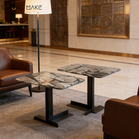 Table basse de style italien moderne de luxe, table basse en marbre sur mesure pour salon éthiopien, vente en gros pour la maison