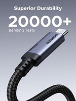 Câble USB C vers USB C UGREEN 240W USB4 Gen4 80 Gbps Premium 17K Double 8K Triple 4K Affichage PD3.1 Charge pour MacBook/iPad/iPhone