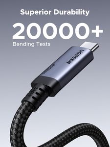 <span class=keywords><strong>C</strong></span>âble <span class=keywords><strong>USB</strong></span> <span class=keywords><strong>C</strong></span> vers <span class=keywords><strong>USB</strong></span> <span class=keywords><strong>C</strong></span> UGREEN 240W USB4 Gen4 80 Gbps Premium 17K Double 8K Triple 4K Affichage PD3.1 Charge pour MacBook/iPad/iPhone - Product Image 6