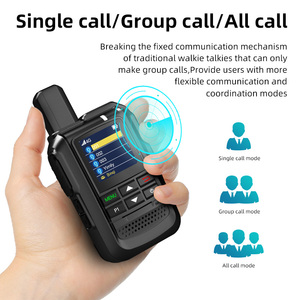 Binqi BQ-510EU 4 gam LTE cầm tay DMR walkietalkie Loud Horn 5000km phạm vi toàn cầu cuộc gọi duy nhất liên lạc không dây GSM Sim Thẻ - Product Image 2