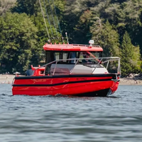 Bateau de pêche 7.5m Easycraft navire en aluminium soudé tourisme récréatif CE approuvé
