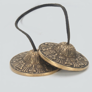 El Campanazo Sagrado – Platillos Tingsha de Bronce Hechos a Mano para Sanación Sonora y Serenidad - Product Image 1