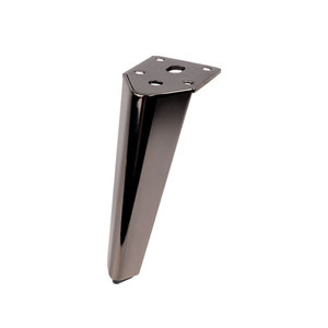 Pata de Mueble Metálica Resistente, Color Negro Metálico, Diseño Minimalista para Sofá - Product Image 3