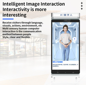 55 65 75 85 Zoll <span class=keywords><strong>Ai</strong></span> Echtzeit-Interaktion Multimodale Interaktion Q & a Engagement Chatbot Roboter Kiosk <span class=keywords><strong>Ai</strong></span> Digital Human - Product Image 6
