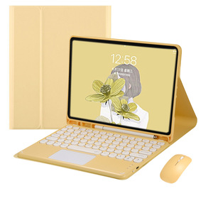 Fundas y Carcasas para Tablets, Funda con Teclado y Trackpad Magnético Inalámbrico de Cuero PU de 10.<span class=keywords><strong>9</strong></span> Pulgadas para <span class=keywords><strong>iPad</strong></span> 7/8/<span class=keywords><strong>9</strong></span>, <span class=keywords><strong>iPad</strong></span> <span class=keywords><strong>Pro</strong></span> 11, <span class=keywords><strong>iPad</strong></span> 10t - Product Image 3