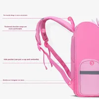 Sac à dos licorne bleu rose personnalisé pour enfants, sac d'école tendance pour filles adolescentes, sac à dos de dessin animé pour garçons et filles