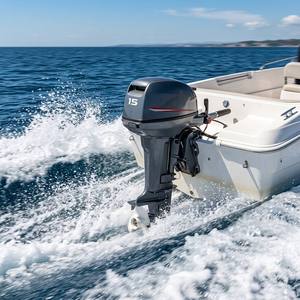 Manufacture 15 2 Stroke Engine for Manual Start Water Cooled Marine <b>Motor</b> for Small <b>Boats</b> - Product Image 5