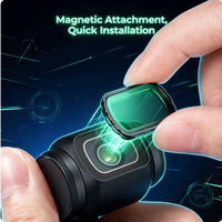 Filtre noir magnétique K&F CONCEPT 1/4 pour caméra d'action Osmo Pocket 4/3 (cadre en aluminium)