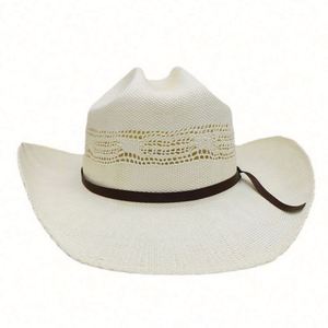 Fashion Unisex Travel Cool Sunshade Western Cowboy <b>Straw</b> <b>Hats</b> with Custom Logo Casual Outdoor Fishing - Product Image 1