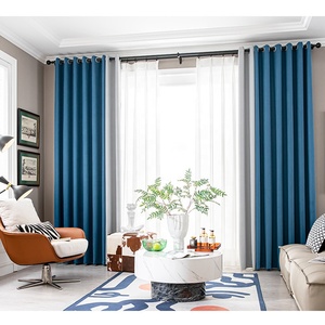 Cortinas opacas con aislamiento térmico alto para patio, cortinas superiores con ojal, puerta francesa, cortinas divisorias de habitación compatibles y cenefas - Product Image 5