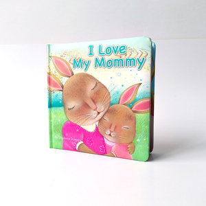 Livre Service d'impression personnalisé <span class=keywords><strong>lapin</strong></span> enfants livres de conseil couleur personnalisée bébé lecture d'images apprentissage livre relié pour les enfants - Product Image 2