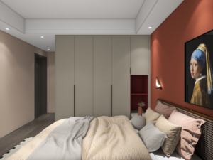 עיצוב מודרני חדר שינה מפואר ארון בגדים חדרי שינה עבור וילה - Product Image 3