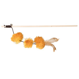 Juguete Interactivo para Gatos con Varita y Pompones de 40 cm - Product Image 2