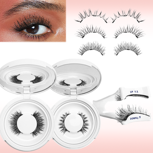 <span class=keywords><strong>Kit</strong></span> de <span class=keywords><strong>cils</strong></span> magnétiques doux vaporeux pas besoin de colle facile à porter aimant de <span class=keywords><strong>cils</strong></span> magnétiques <span class=keywords><strong>faux</strong></span> <span class=keywords><strong>cils</strong></span> avec applicateur - Product Image 1