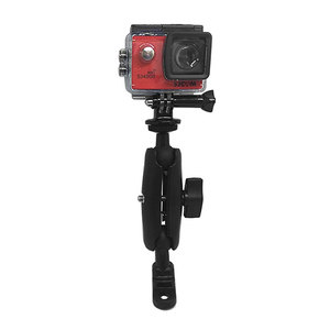 Adaptateur de boule de base angulaire pour <span class=keywords><strong>Go</strong></span> <span class=keywords><strong>Pro</strong></span> Support à dégagement rapide Montage à vis à 360 degrés Mini caméra Support de tête sphérique pour gopro pour Ram - Product Image 2