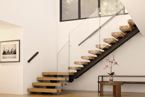 Indoor Mono Beam <span class=keywords><strong>Stair</strong></span> Treads-Fácil instalação - Product Image 4