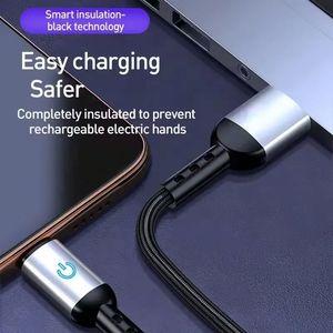 Digital HD Led Fast Charge Type C <b>Cable</b> C 1.2M Full Compatible Android <b>Usb</b> Type C Data Smart <b>Cable</b> for OPPO VIVO XIAOMI SAMSUNG - Product Image 2