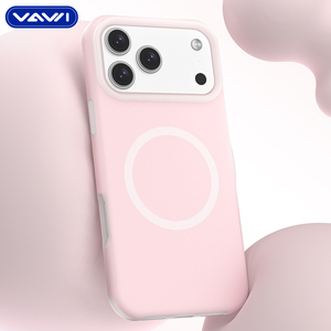 <span class=keywords><strong>Coque</strong></span> de téléphone mobile VAWI S011 en silicone souple avec aimant, vente en gros pour <span class=keywords><strong>iPhone</strong></span> 17 Pro Max, Samsung, OPPO, TECNO - Product Image 3