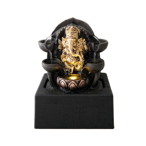 Ganesha fontaines d'eau petit <span class=keywords><strong>bouddha</strong></span> <span class=keywords><strong>fontaine</strong></span> d'eau pour <span class=keywords><strong>fontaine</strong></span> de table intérieure - Product Image 4