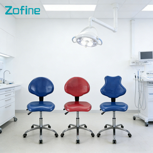Taburete Eléctrico de Metal para Consultorio Dental Zofine <span class=keywords><strong>Serie</strong></span> Z10, Certificado CE Clase II, para Asistente Dental y Odontólogo - Product Image 4