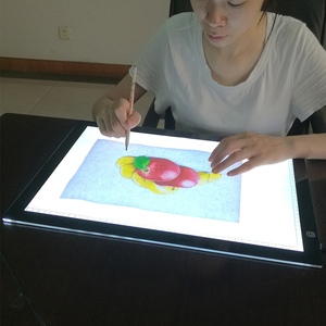 แผ่นไฟ LED สำหรับวาดภาพ งานฝีมือ สักลาย แผ่นลอกลาย A2 A3 A4 กล่องไฟสำหรับถ่ายโอนลาย แสงสำหรับงานแอนิเมชั่น สักลาย และสแกน CT - Product Image 1