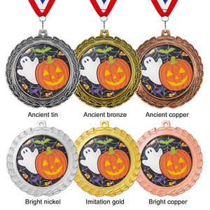 Medallas y <span class=keywords><strong>Trofeos</strong></span> Personalizados de Oro para Lucha Libre, Carreras, Ciclismo, Graduación, Rompecabezas, Natación, Baloncesto - Product Image 1