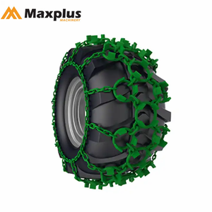 Cadenas de Nieve Multianillo de Acero Soldado para Neumáticos de Tractores Forestales, Cadenas Antideslizantes para Neumáticos de Vehículos 35.5 32 S - Product Image 4