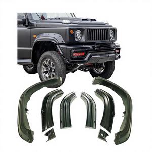Guardabarros de coche de 3 puertas y 5 puertas bengalas G63 W estilo Offroad Body Kits para Japón Suzuki Jimny <span class=keywords><strong>Car</strong></span> Sierra JB74/64 2019-2023 Accesorios - Product Image 1