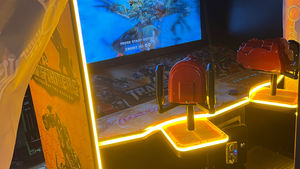 Máquina de Arcade que funciona con monedas para juegos inmersivos comerciales, simulador de <span class=keywords><strong>Walking</strong></span> <span class=keywords><strong>Dead</strong></span>, juegos de disparos para jugadores dobles - Product Image 6