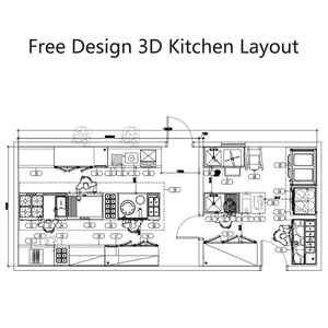 Configuración de cocina Chafing Dish Banqueteria Accesorios Dispositivo de restaurante de comida rápida, <span class=keywords><strong>Kfc</strong></span> Full Set Up,China Restaurant Equipment - Product Image 4