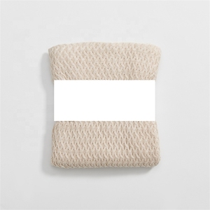 Tüm mevsim 100% bambu soğutma örgü atmak battaniye yetişkin ve bebek için - Product Image 1