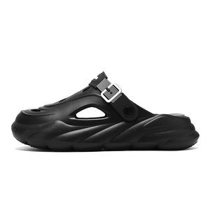 EVA Injection <b>Sandals</b> <b>Closed</b> <b>Toe</b> Buckle Strap Breathable Summer Casual Men's Shoes - Product Image 5