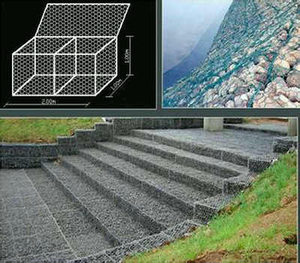 Nehir bankası koruma için ağır galvanizli altıgen dokuma Gabion kutusu Anti pas Gabion sepet taş kafes - Product Image 6