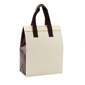 Sac isotherme portable pliable en aluminium de grande taille personnalisé TOP ONE, motif de dessin animé, fermeture adhésive - Product Image 1