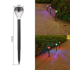 Lampe solaire <span class=keywords><strong>automatique</strong></span> de jardin Lumière ambiante Veilleuse Lampe de pelouse extérieure étanche avec fonction de crépuscule - Product Image 3