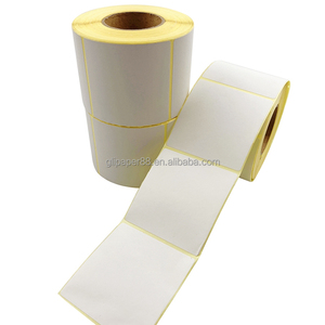 Factory Sale Waterproof 4*6 Blank White Direct Thermal Self Adhesive Barcode Label with <strong>OEM</strong> Service <strong>Sticker</strong> - Product Image 2