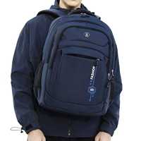 Sac à dos unisexe FOUR ONE tendance et simple avec lettres, 20-39L, en polyester Oxford imperméable, pour ordinateur portable, décontracté, voyage, université, affaires, résine