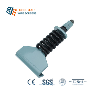 Accessoires de tensionnement pour tamis vibrant minier : Barre de fixation intermédiaire avec méthode d'installation par tensionnement, plaque de tensionnement à crochet - Product Image 5