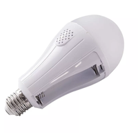 Échantillon gratuit 12w A80 2 piles pièces d'ampoule rechargeable ampoule d'urgence SKD ampoule rechargeable matières premières