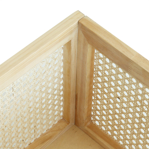 Cesta de almacenamiento de ratán y madera para juguetes, cesta de almacenamiento de ropa, <span class=keywords><strong>2022</strong></span> - Product Image 6