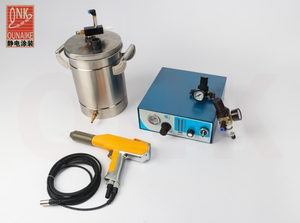 เครื่องเคลือบผงไฟฟ้าสถิตพร้อมถัง5L ขนาดเล็ก onk สำหรับการทดสอบ/แล็บ - Product Image 5